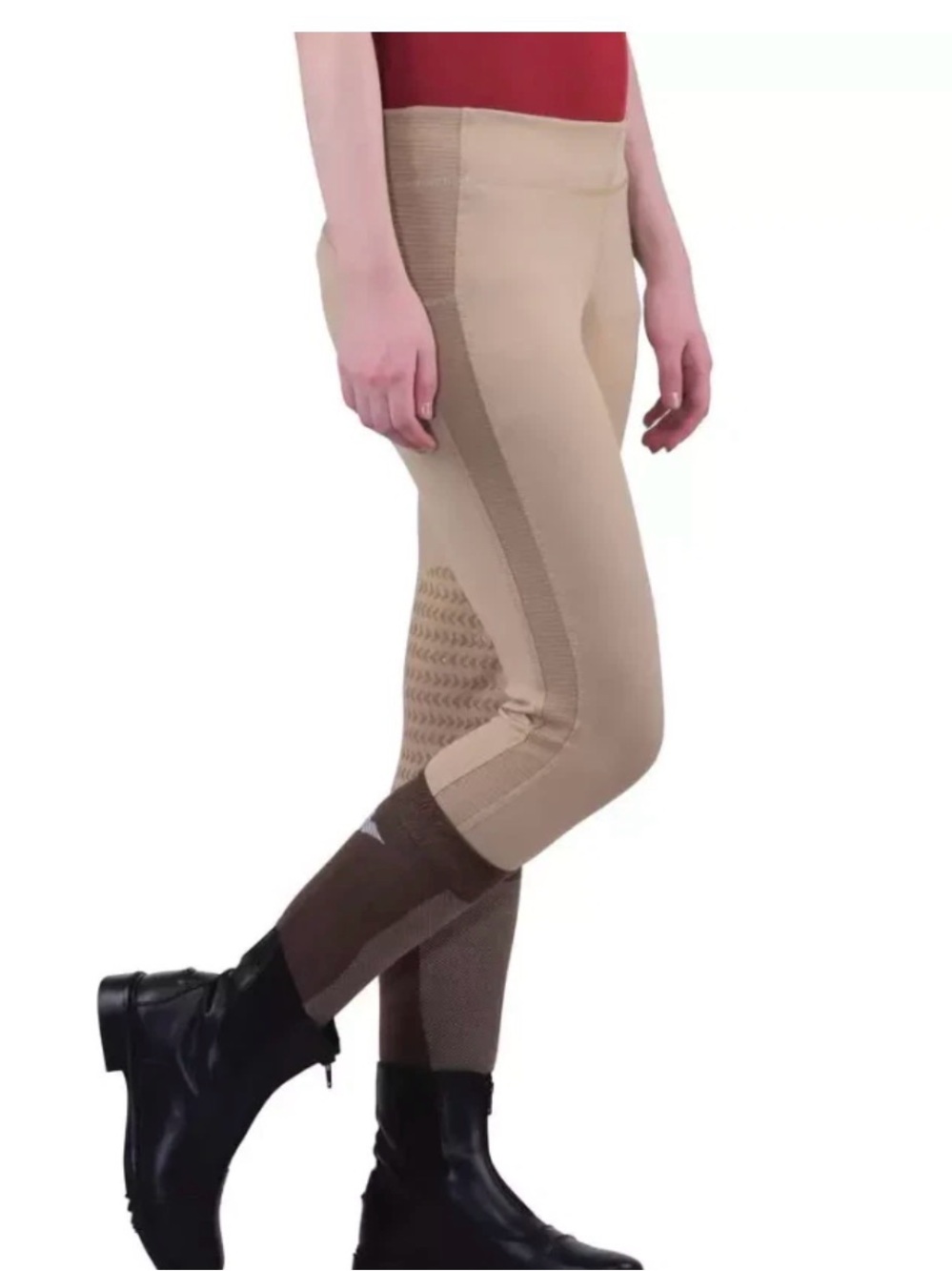 TuffRider Tights Ladies Equestrian Safari Ventilated Schooling Size Woman Small